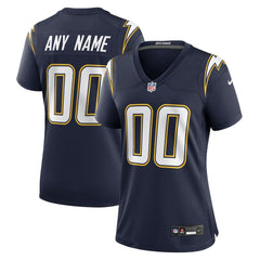 Los Angeles Chargers Women's Alternate Super Chargers Game Custom Jersey - Navy cheap