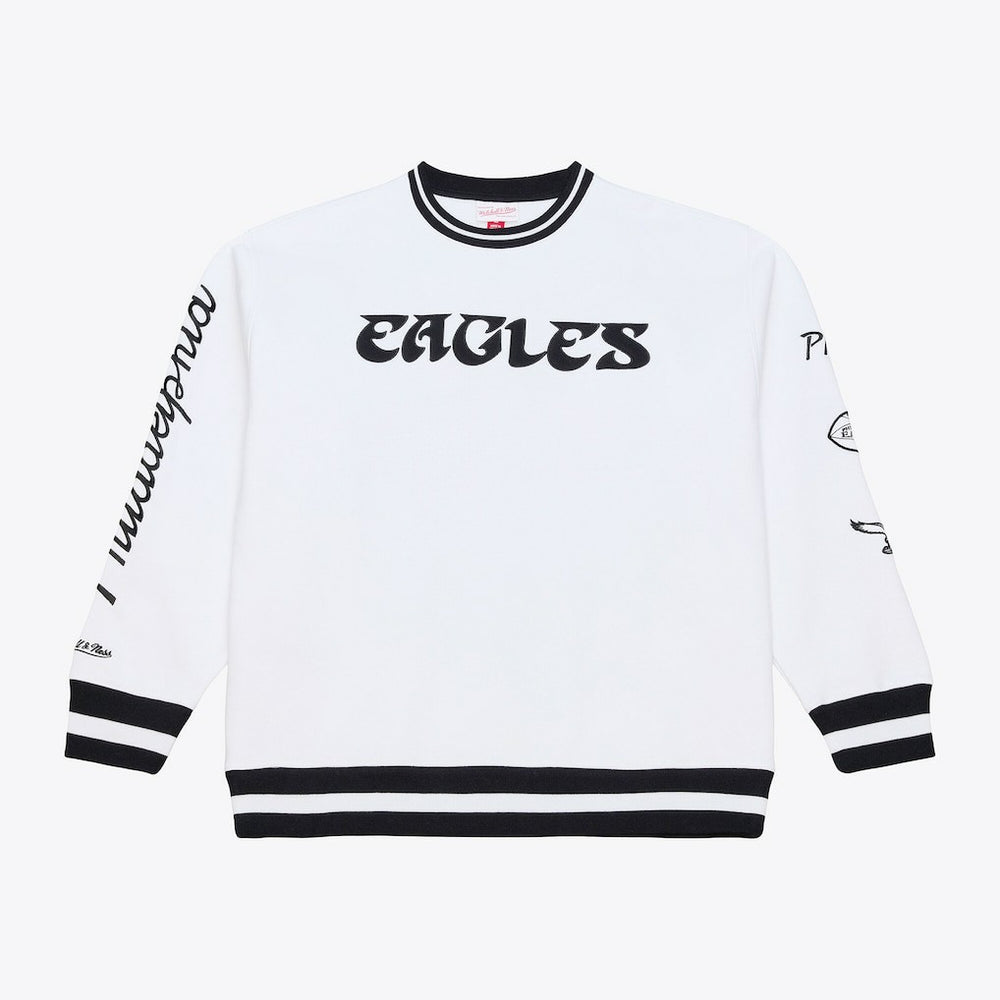 Philadelphia Eagles Arctic Fleece Sweatshirt - White outlet