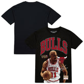 Dennis Rodman Chicago Bulls Hardwood Classics Player Arch T-Shirt sale - Black discount
