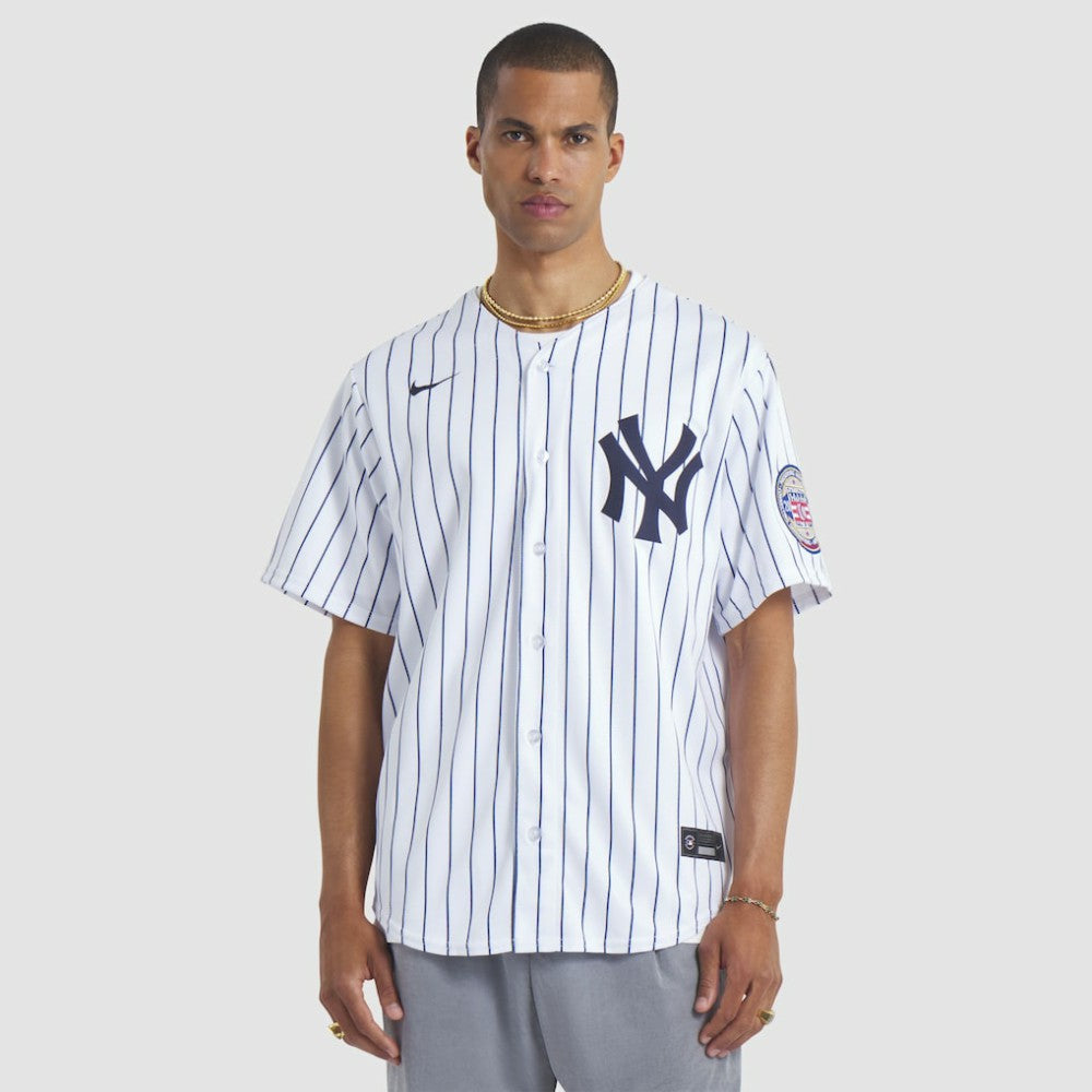 CC Sabathia New York Yankees 2025 Baseball Hall of Fame Name & Number Retired Replica Jersey White