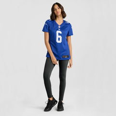 Jaxson Dart New York Giants Women's Team Game Jersey - Royal online