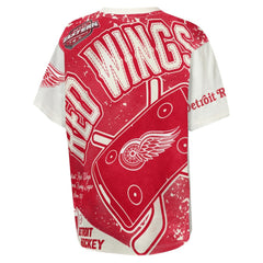 Detroit Red Wings Outerstuff Youth Top Player T-Shirt - Cream T-shirts