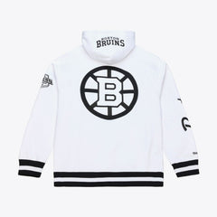 Boston Bruins Mitchell & Ness Arctic Fleece Hoodie - White Hoodies