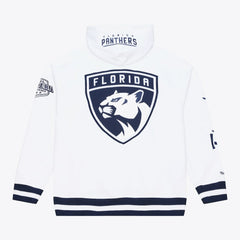 Florida Panthers Mitchell & Ness Arctic Fleece Hoodie - White Hoodies