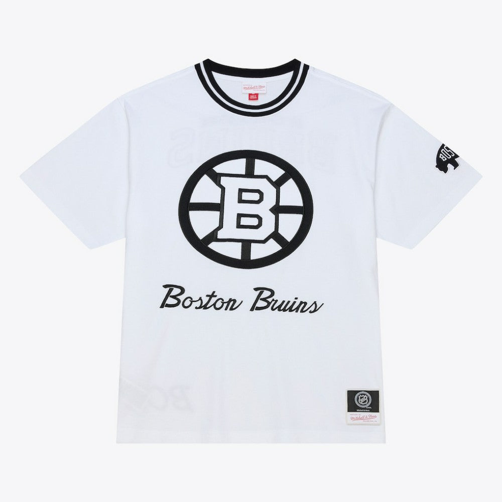 Boston Bruins Mitchell & Ness Arctic T-Shirt- White T-shirts