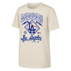Los Angeles Dodgers Outerstuff Youth Triple Hit T-Shirt Natural
