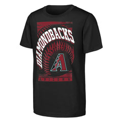 Arizona Diamondbacks Outerstuff Youth Speed Pitch T-Shirt Black