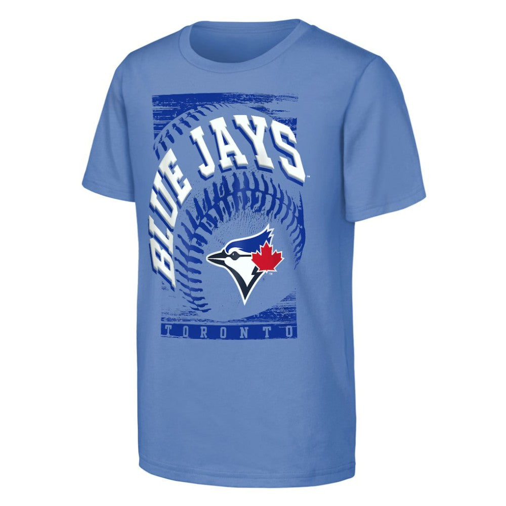 Toronto Blue Jays Outerstuff Youth Speed Pitch T-Shirt Light Blue