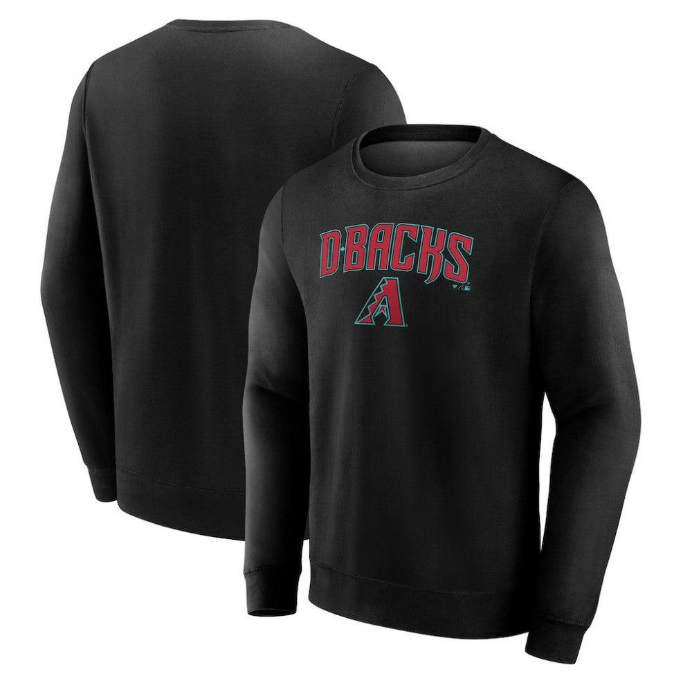Arizona Diamondbacks Team Lockup Sweatshirt Black