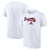 Atlanta Braves Team Lockup T-Shirt White