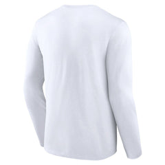 Boston Red Sox Team Lockup Long Sleeve T-Shirt White