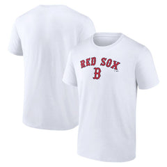 Boston Red Sox Team Lockup T-Shirt White