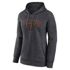 San Francisco Giants Women's Team Lockup Hoodie Charcoal