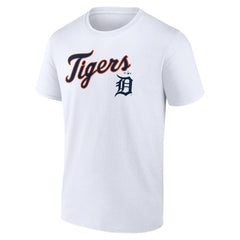 Detroit Tigers Team Lockup T-Shirt White