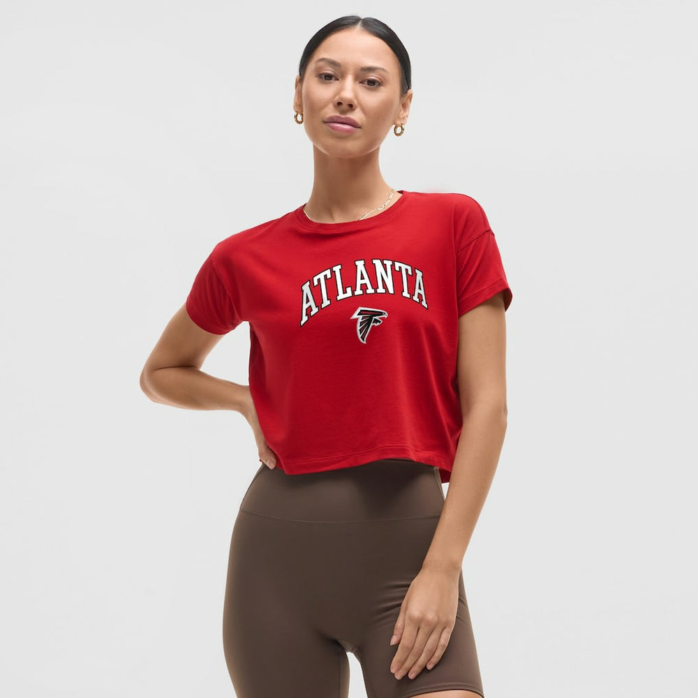 Atlanta Falcons lululemon Women's Cates T-Shirt - College Crimson online