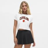Cleveland Browns lululemon Women's Cates T-Shirt - White on sale