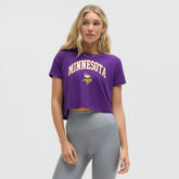 Minnesota Vikings lululemon Women's Cates T-Shirt - College Purple discount