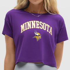 Minnesota Vikings lululemon Women's Cates T-Shirt - College Purple discount