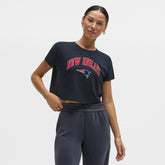 New England Patriots lululemon Women's Cates T-Shirt - True Navy for sale
