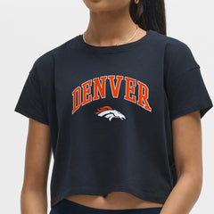 Denver Broncos lululemon Women's Cates T-Shirt - True Navy for sale