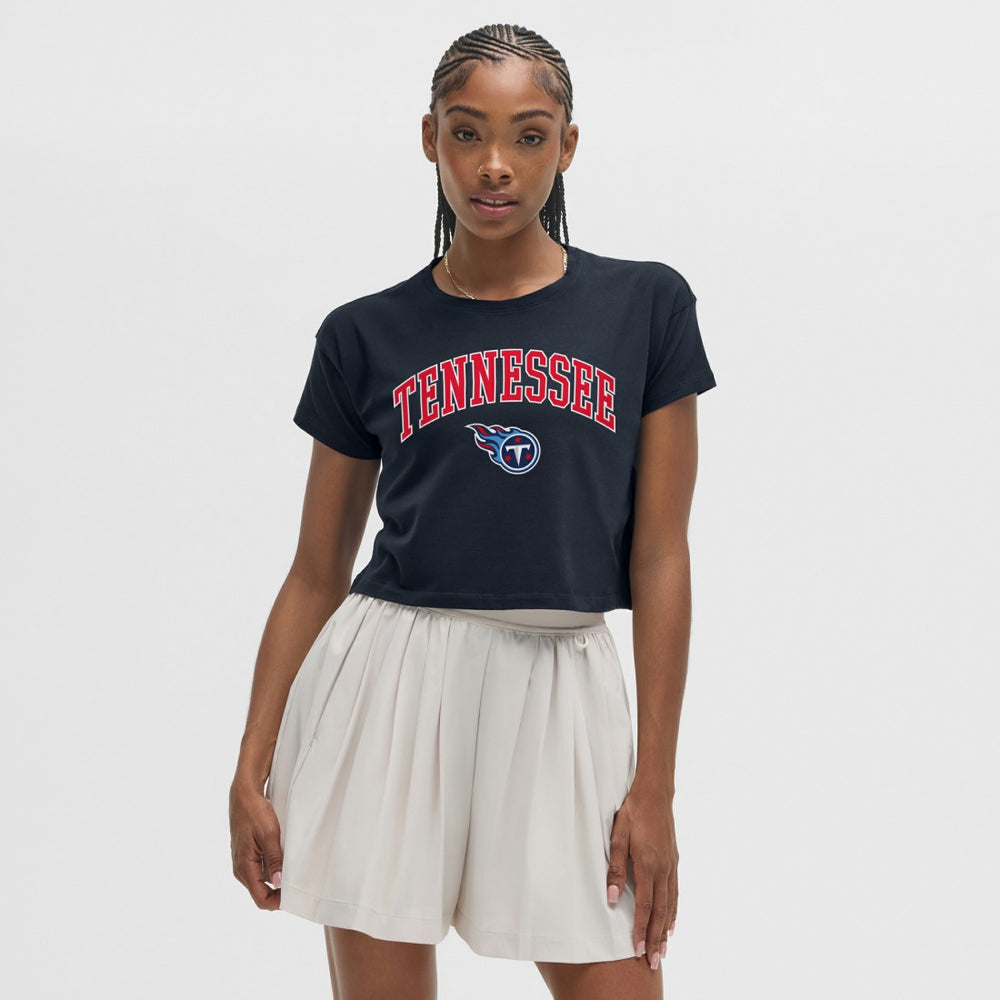Tennessee Titans lululemon Women's Cates T-Shirt - Navy on sale