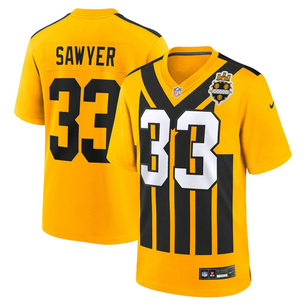 Jack Sawyer Pittsburgh Steelers Alternate Game Jersey - Gold outlet