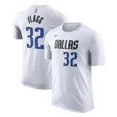 Cooper Flagg Dallas Mavericks 2025 NBA Draft First Round Pick Association Edition Name & Number T-Shirt sale - White sale