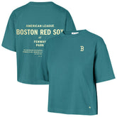 Boston Red Sox Women's Contemporary Basics Leon City T-Shirt Teal
