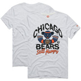Chicago Bears Homage NFL x Grateful Dead Tri-Blend T-Shirt - Ash for sale