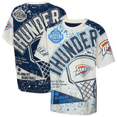 Oklahoma City Thunder Outerstuff Youth Top Player All-Over-Print T-Shirt - Cream discount