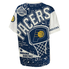 Indiana Pacers Outerstuff Youth Top Player All-Over-Print T-Shirt - Cream outlet