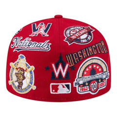 Washington Nationals All Over 59FIFTY Fitted Hat Red