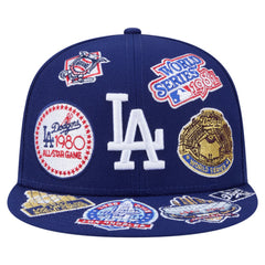 Los Angeles Dodgers All Over 59FIFTY Fitted Hat Royal