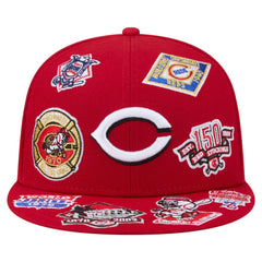 Cincinnati Reds All Over 59FIFTY Fitted Hat Red