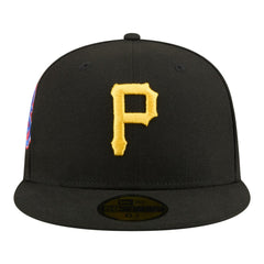 Pittsburgh Pirates Hidden Hit 59FIFTY Fitted Hat Black