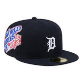 Detroit Tigers Hidden Hit 59FIFTY Fitted Hat Navy