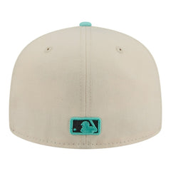 Cincinnati Reds Two-Tone Color Pack 59FIFTY Fitted Hat Light Beige/Turquoise