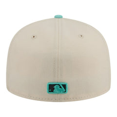 Philadelphia Phillies Two-Tone Color Pack 59FIFTY Fitted Hat Light Beige/Turquoise