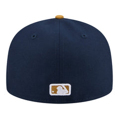 San Diego Padres Two-Tone Color Pack 59FIFTY Fitted Hat Navy/Khaki