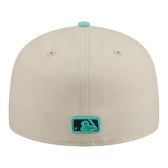 St. Louis Cardinals Two-Tone Color Pack 59FIFTY Fitted Hat Light Beige/Turquoise