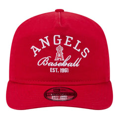 Los Angeles Angels Stacked 19TWENTY Adjustable Hat Red
