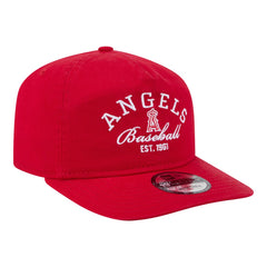 Los Angeles Angels Stacked 19TWENTY Adjustable Hat Red