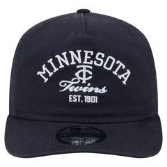 Minnesota Twins Stacked 19TWENTY Adjustable Hat Navy
