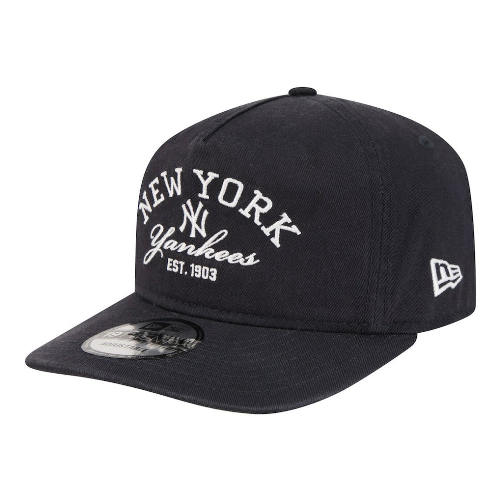 New York Yankees Stacked 19TWENTY Adjustable Hat Navy