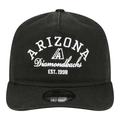 Arizona Diamondbacks Stacked 19TWENTY Adjustable Hat Black