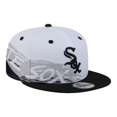 Chicago White Sox 9FIFTY Snapback Hat White/Black