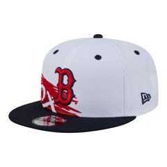 Boston Red Sox 9FIFTY Snapback Hat White/Navy