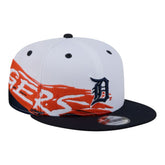 Detroit Tigers 9FIFTY Snapback Hat White/Navy