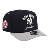 New York Yankees Arched A-Frame 9FIFTY Adjustable Hat Navy