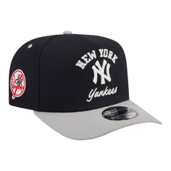New York Yankees Arched A-Frame 9FIFTY Adjustable Hat Navy